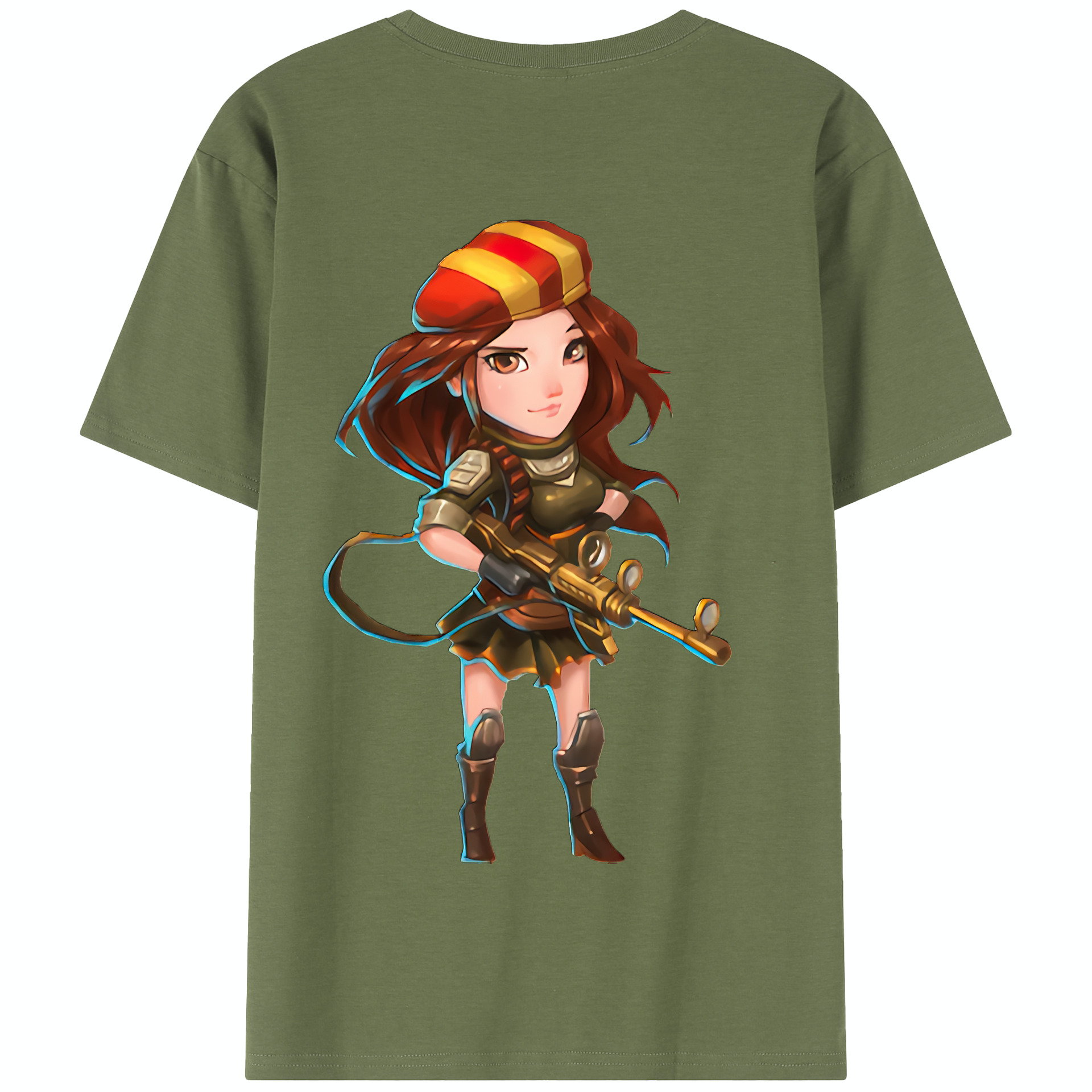 リーグ・オブ・レジェンド League of Legends LOL 綿100％半袖Tシャツ（背面プリント）